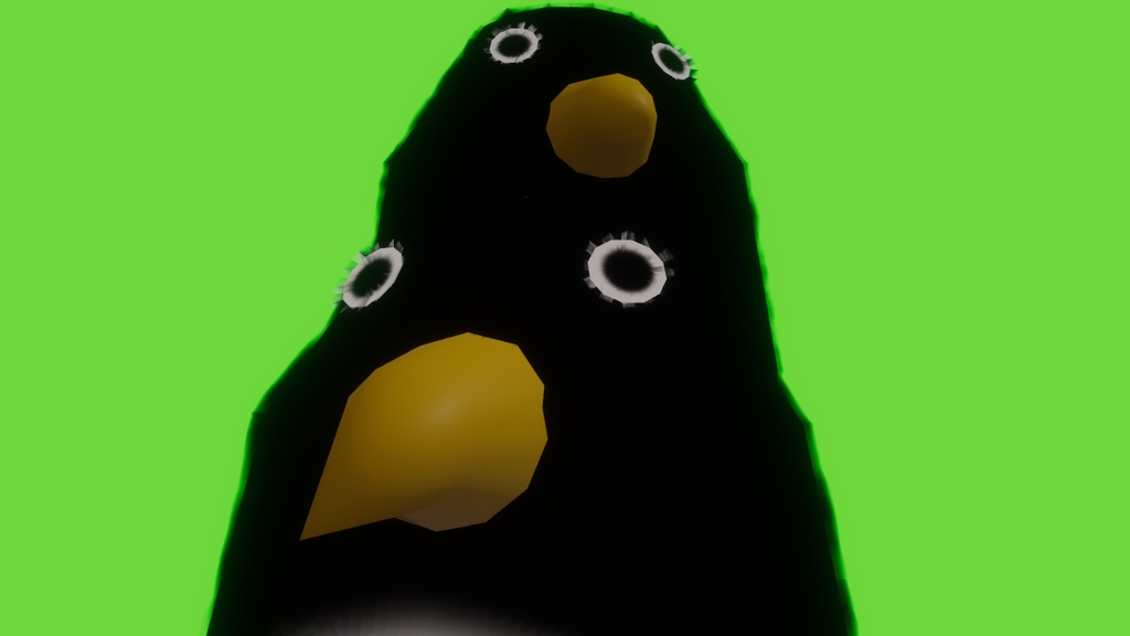くくぺん(VRC用3Dモデル) - kukulabo - 2/4