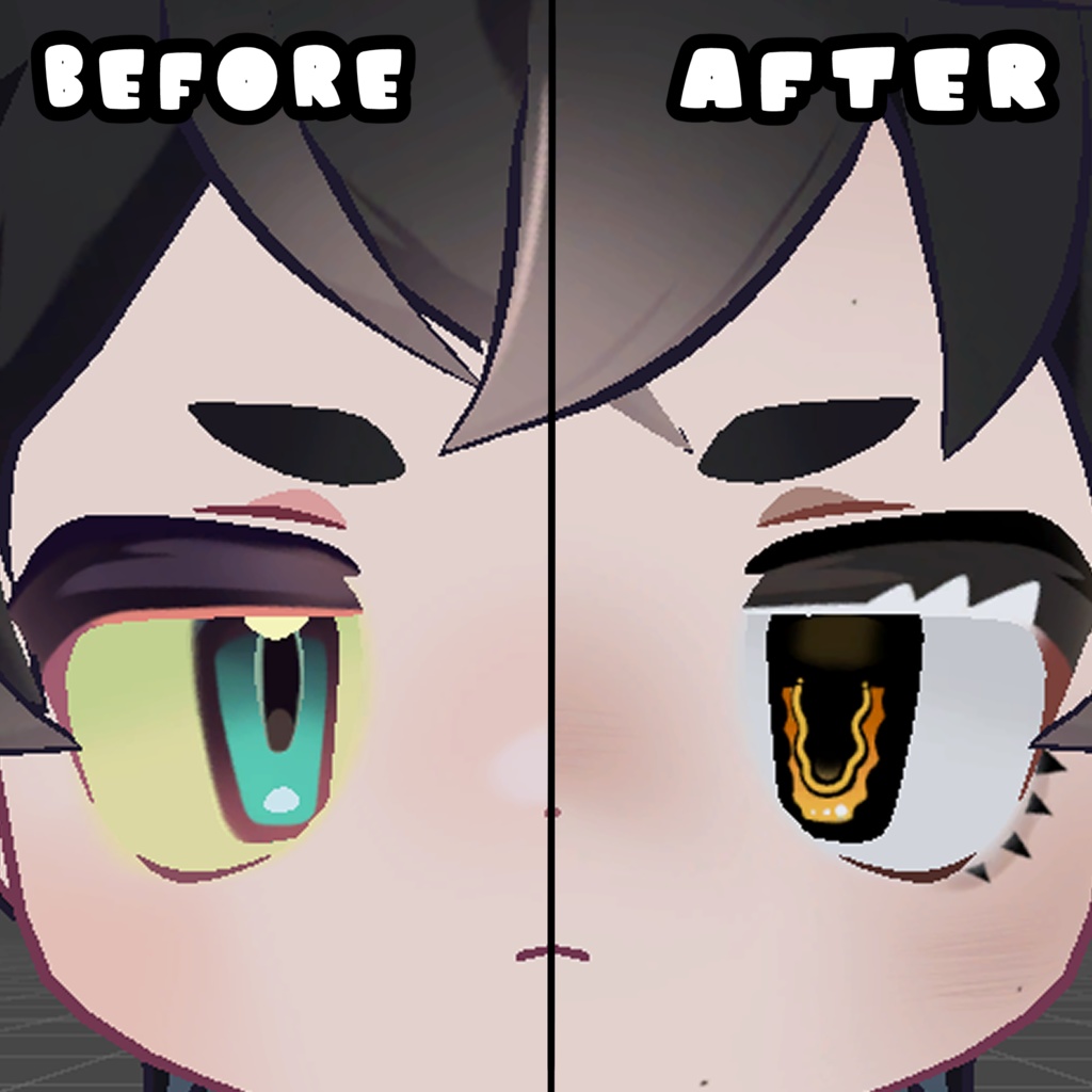 【リルレオ対応】メイクアップ&アイテクスチャ