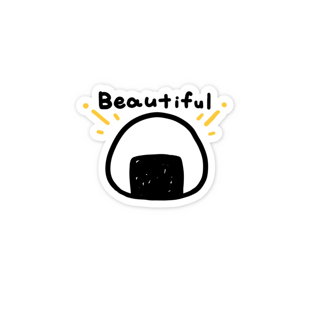 うつくしいスマホステッカー