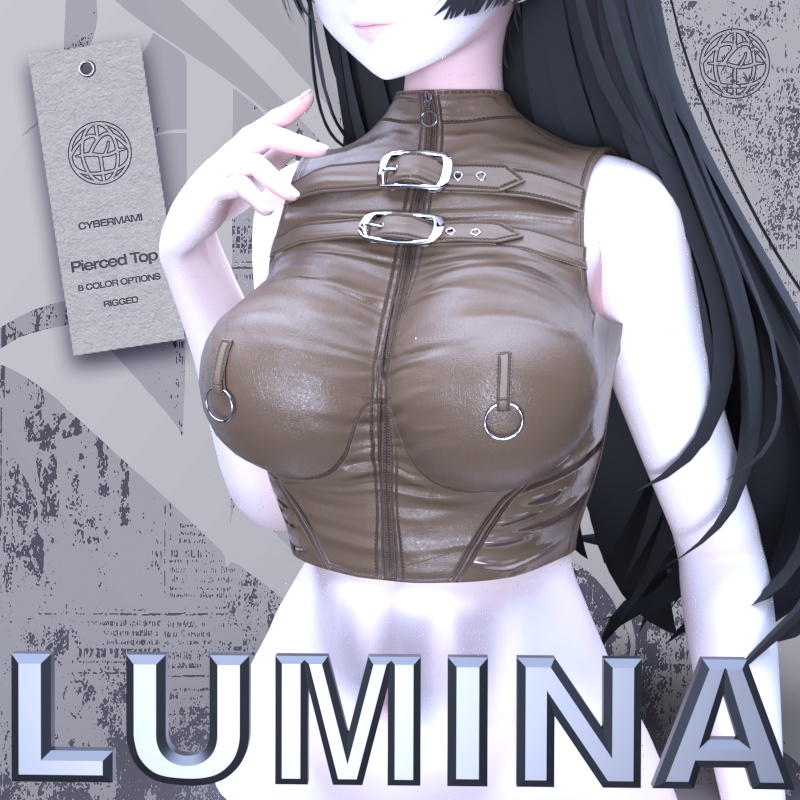 PIERCED TOP LUMINA ピアストップルミナ VRCHAT