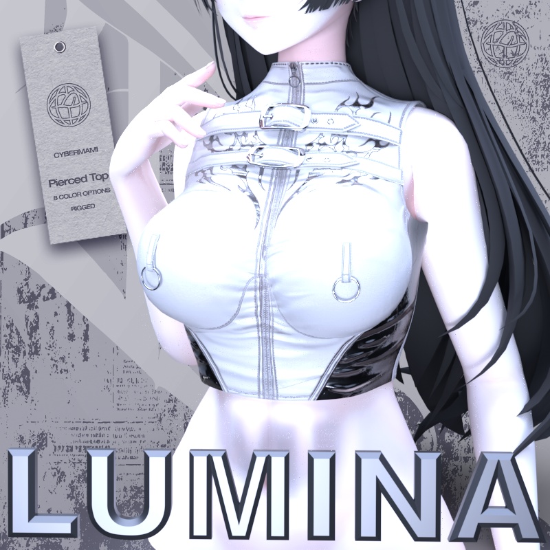 PIERCED TOP LUMINA ピアストップルミナ VRCHAT