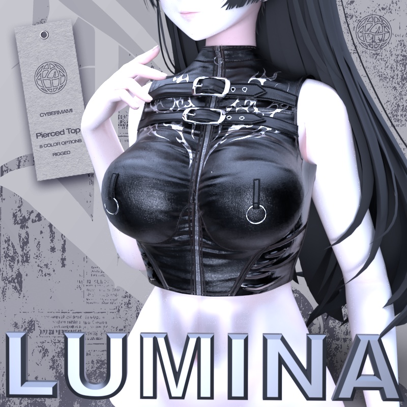 PIERCED TOP LUMINA ピアストップルミナ VRCHAT
