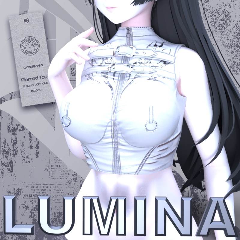 PIERCED TOP LUMINA ピアストップルミナ VRCHAT