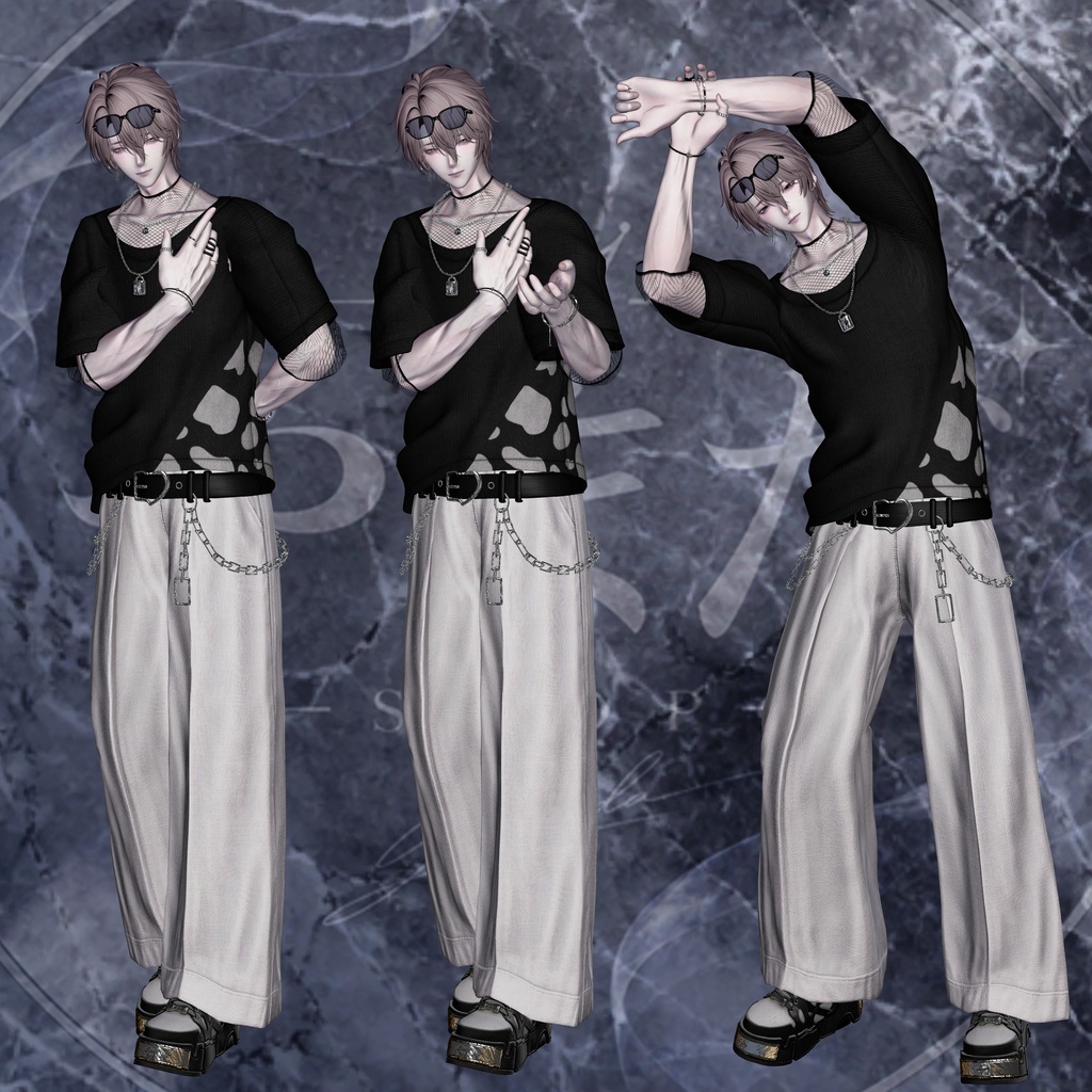 【Minase対応】ホスト風Pose10個