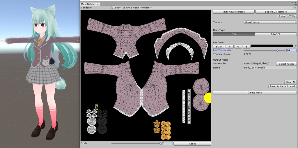 MeshDeleterWithTexture  beta