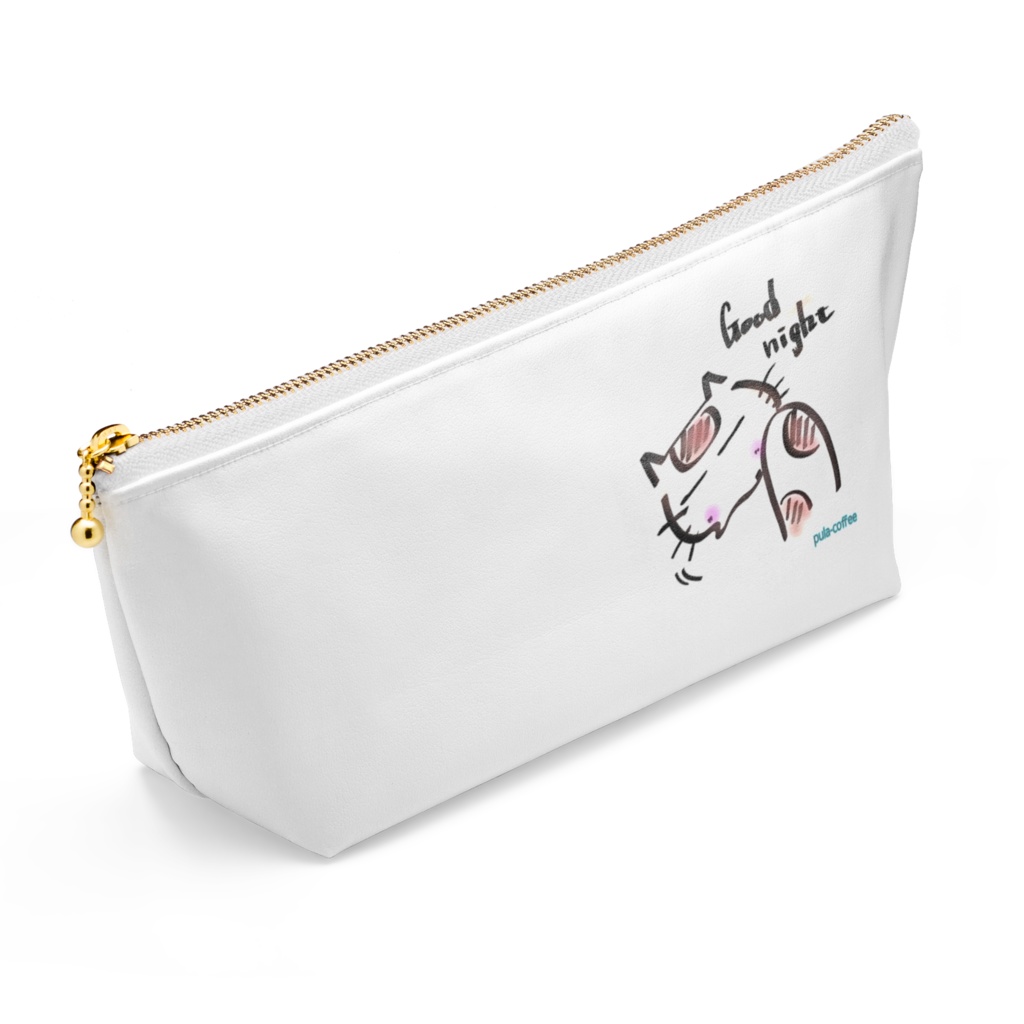 シュールな猫・プーちゃんポーチ