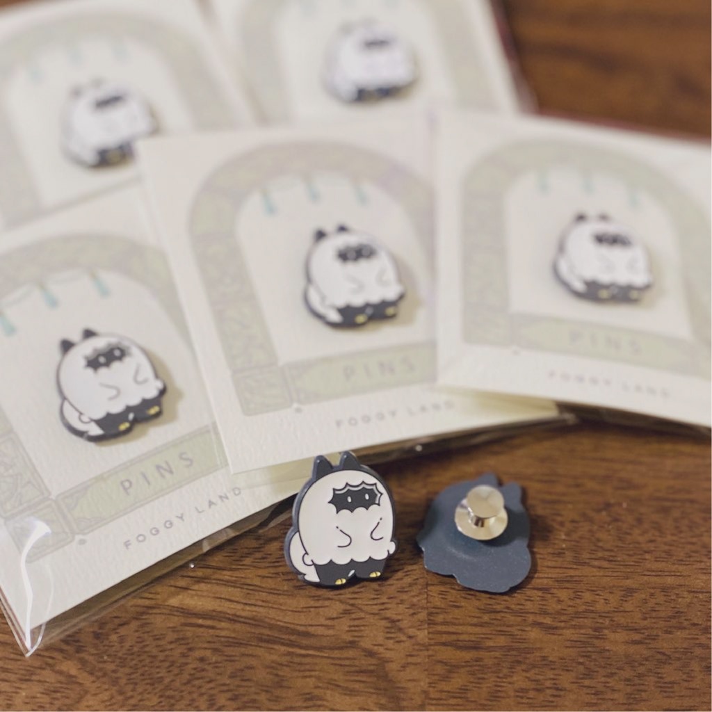 フワドコピンバッジ