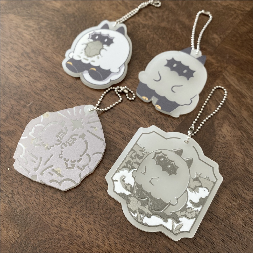 フワドコ アクリル石記 -蓄光-