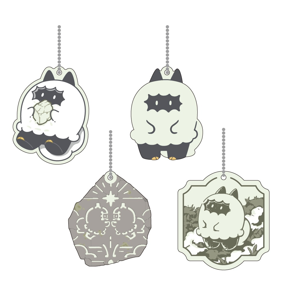 フワドコ アクリル石記 -蓄光-