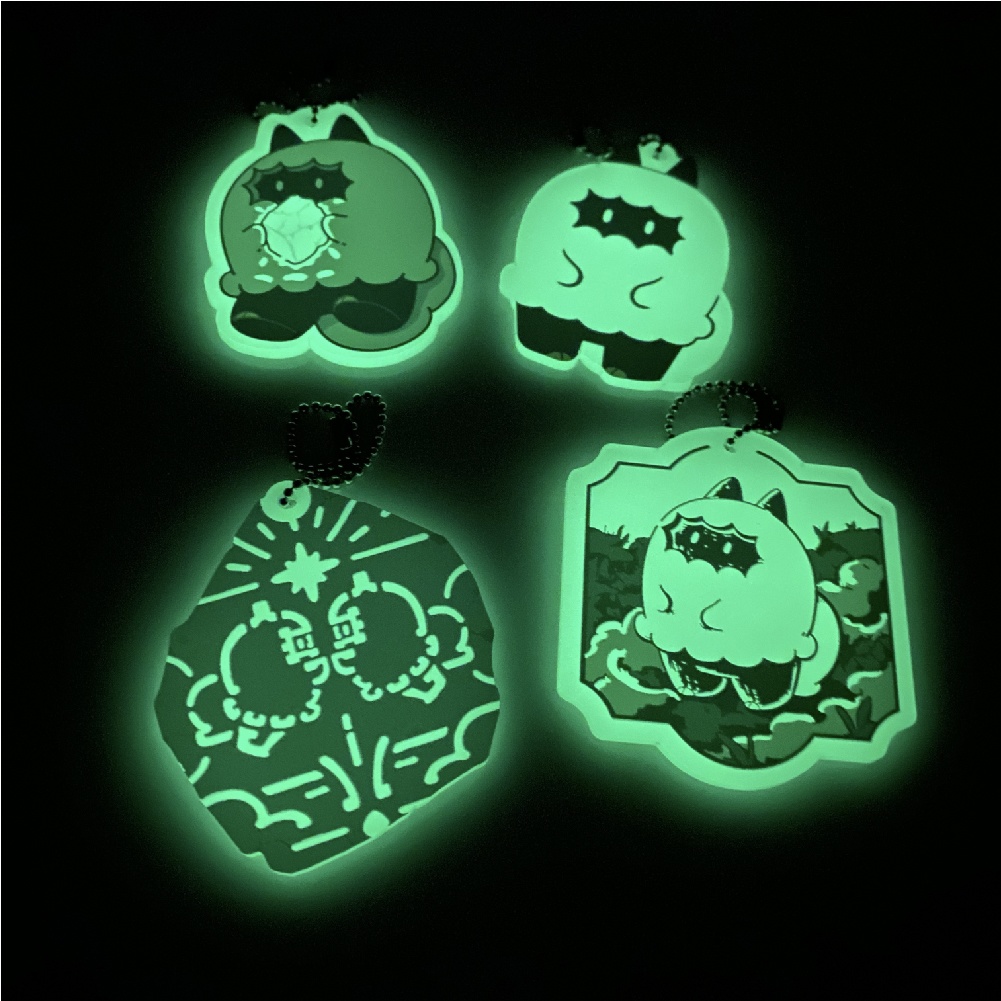 フワドコ アクリル石記 -蓄光-