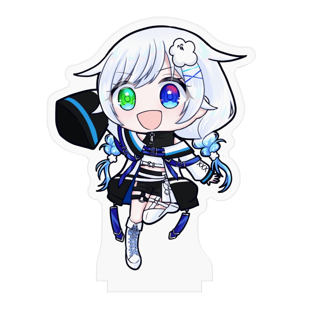 ミニふわふわわたげ アクリルフィギュア