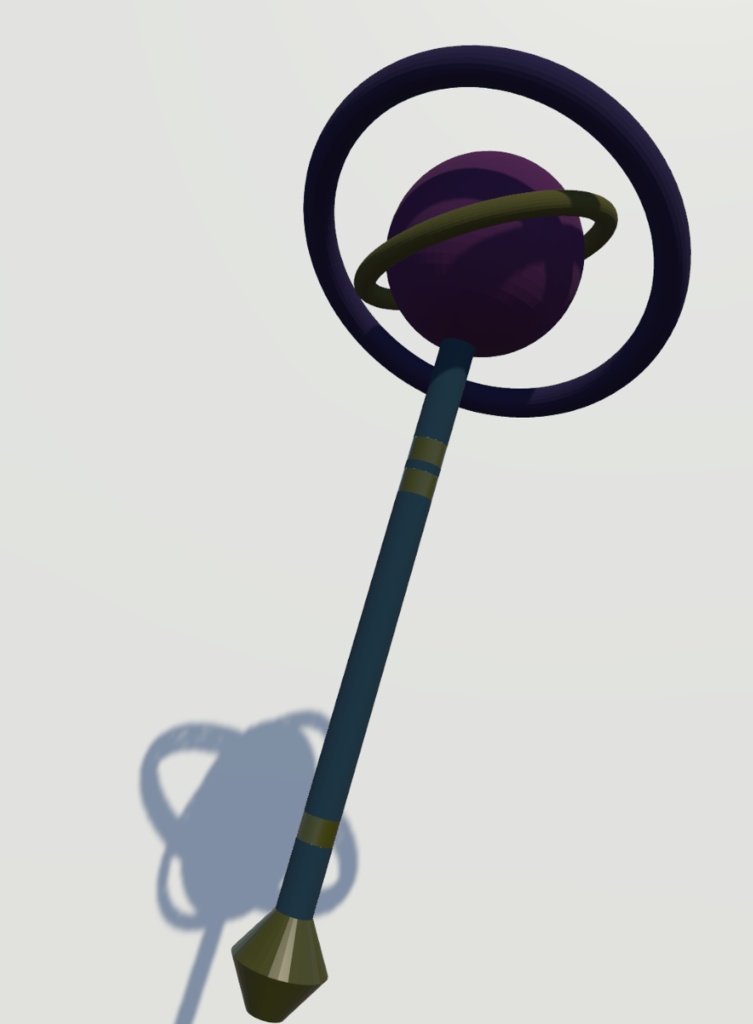 MagicWand-魔法の杖 ３Dモデル