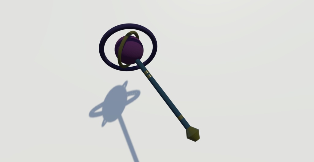 MagicWand-魔法の杖 3Dモデル