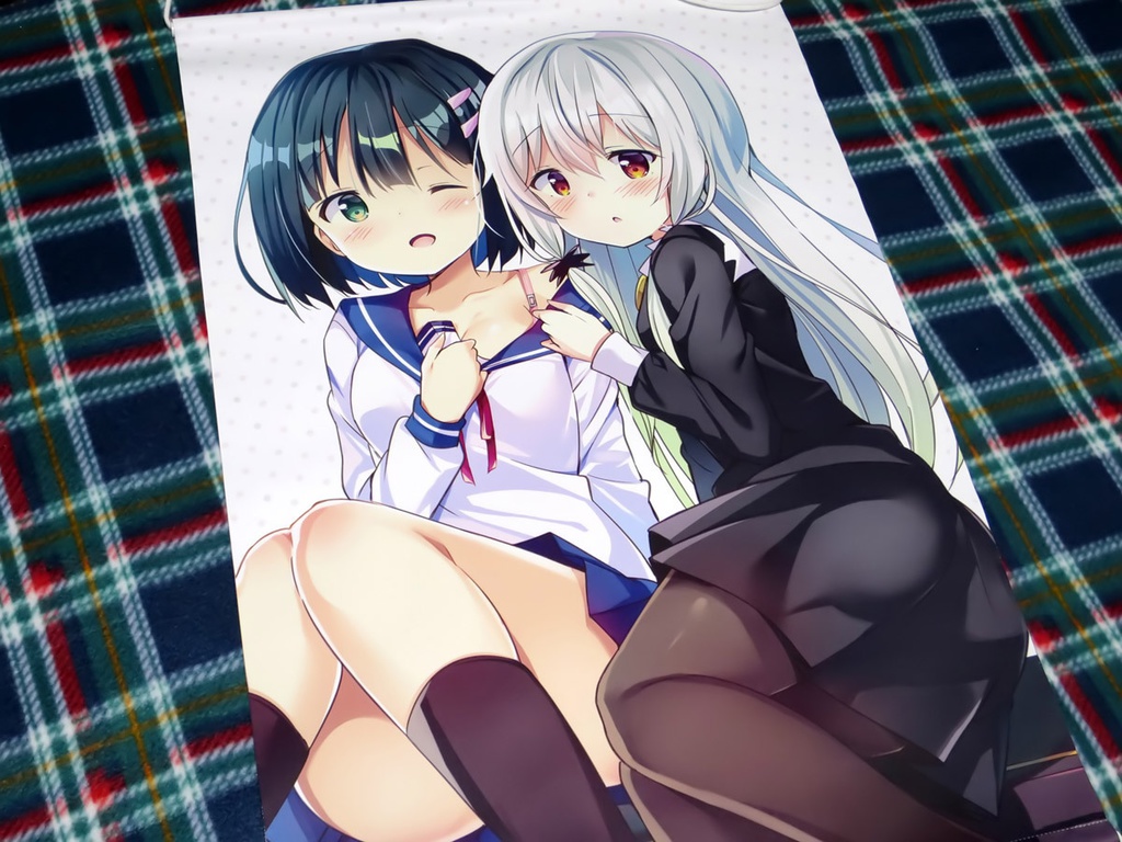 【受付終了】「ぎんいろモザイク」B2/ダブルスエード タペストリー