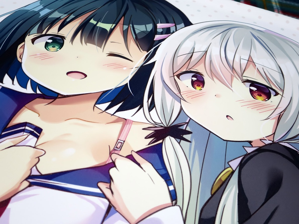 【受付終了】「ぎんいろモザイク」B2/ダブルスエード タペストリー