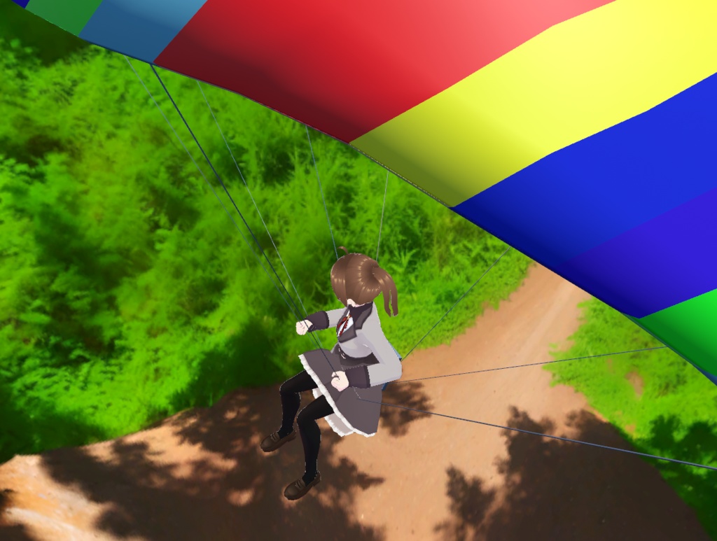 cluster用 パラグライダー