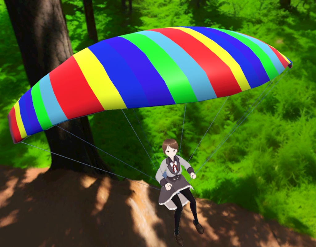 cluster用 パラグライダー