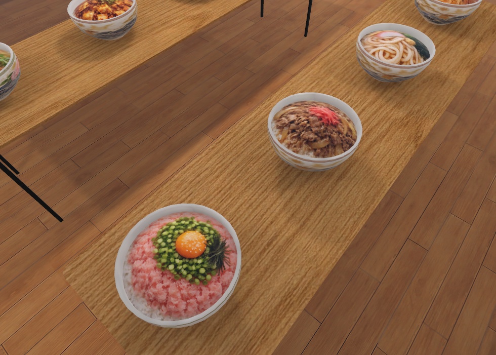 ローポリどんぶりセット(全18種+空2種)