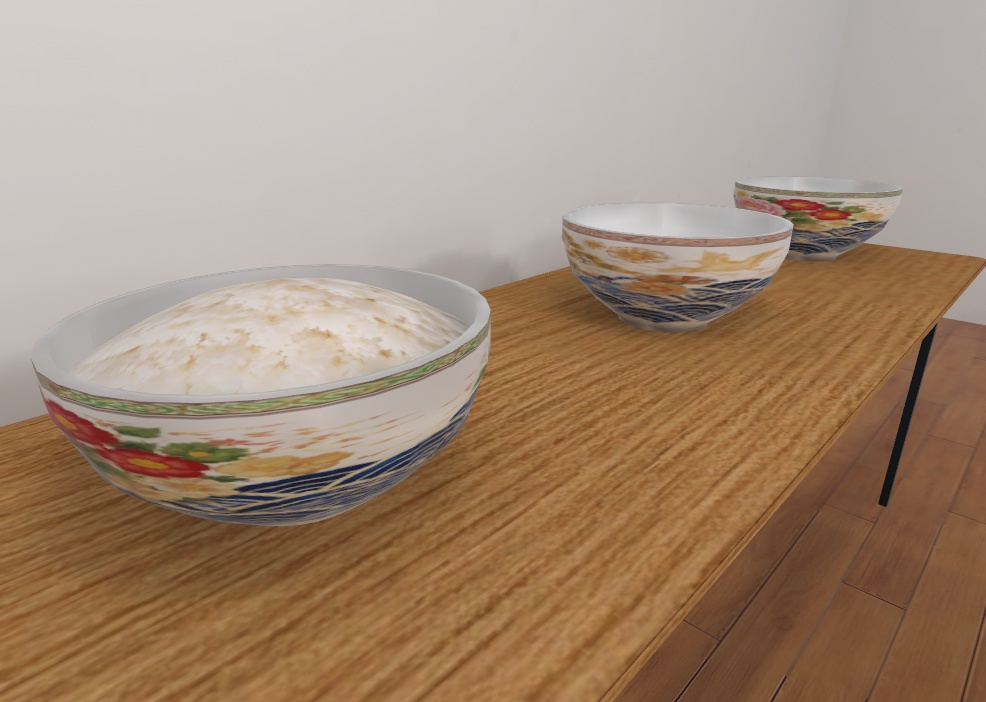 ローポリどんぶりセット(全18種+空2種)