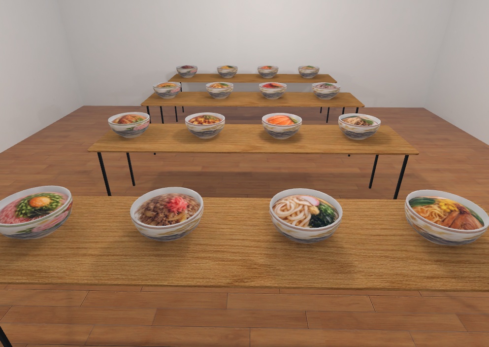 ローポリどんぶりセット(全18種+空2種)