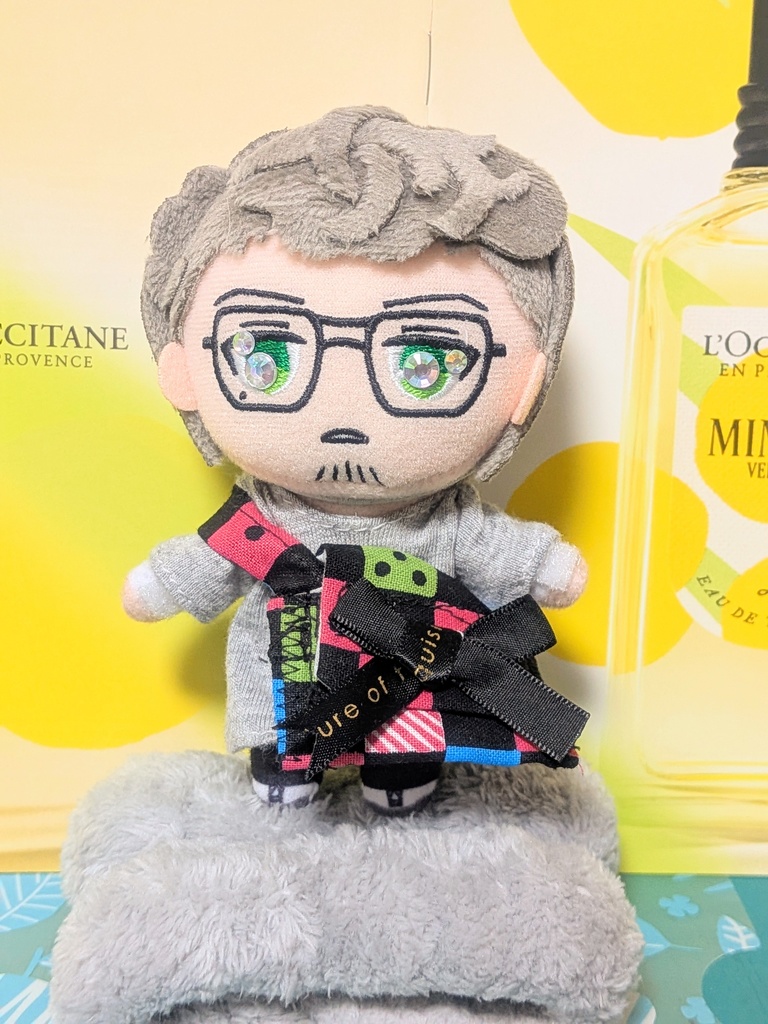 【10-15cmぬい用】カラフル賽の目トートバッグ【ハンドメイド】