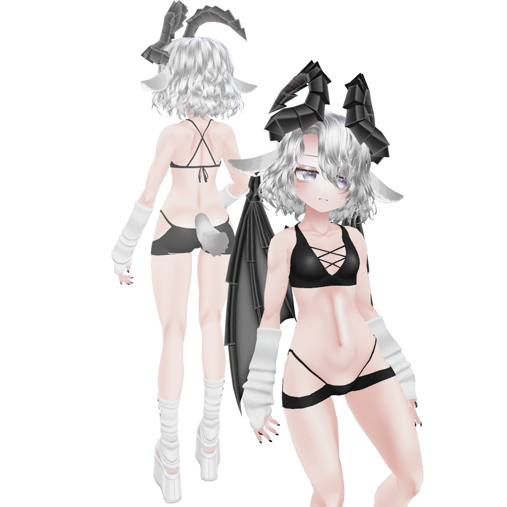 オリジナル3Dモデル「アイミィ」