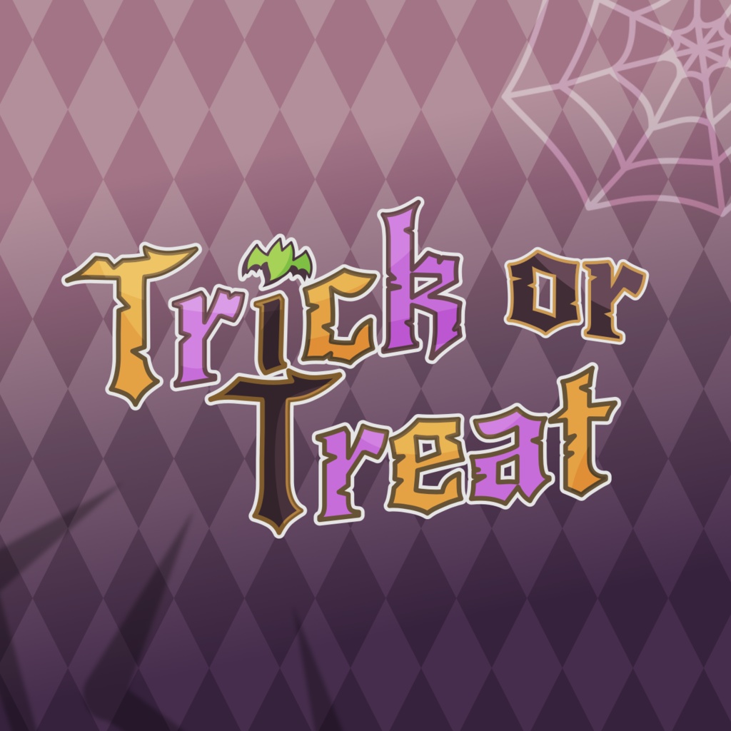 【フリーロゴ】Trick or Treat