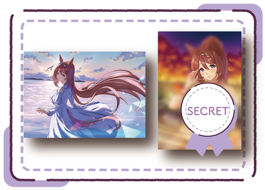 C107新刊セット(C107新刊・アクリルスタンド・クリアファイル・ポストカード2種) C107 New Book Set (C107 New Publication Book, Acrylic Stand, Clear File, Postcard 2 kinds)