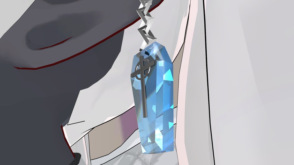 吸血鬼が眠る棺のピアス