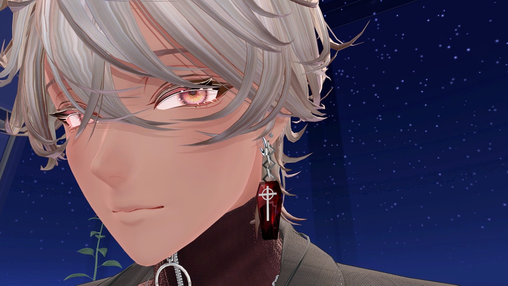 吸血鬼が眠る棺のピアス