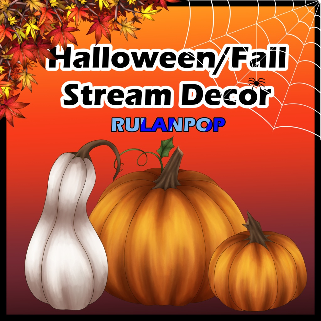 FREE Halloween Overlay Assets