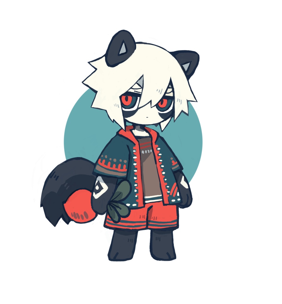 アクリルキーホルダー【シロクロ】