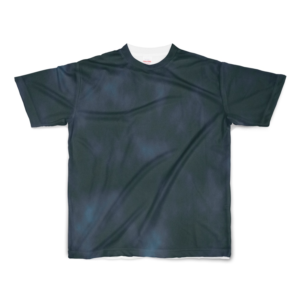 ムラ染風フルグラフィックTシャツ
