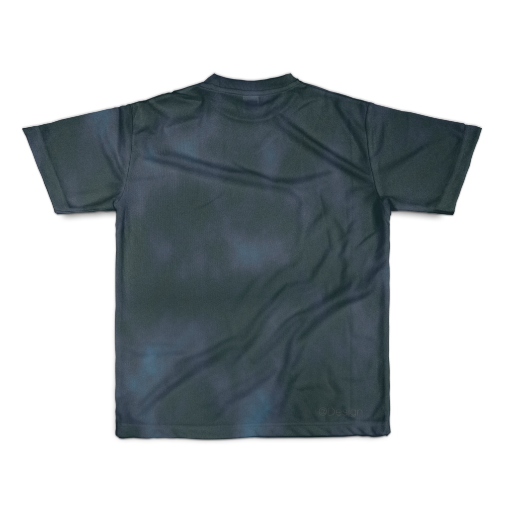 ムラ染風フルグラフィックTシャツ