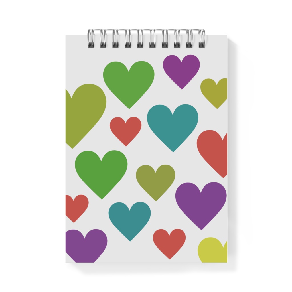 Heart Notepad