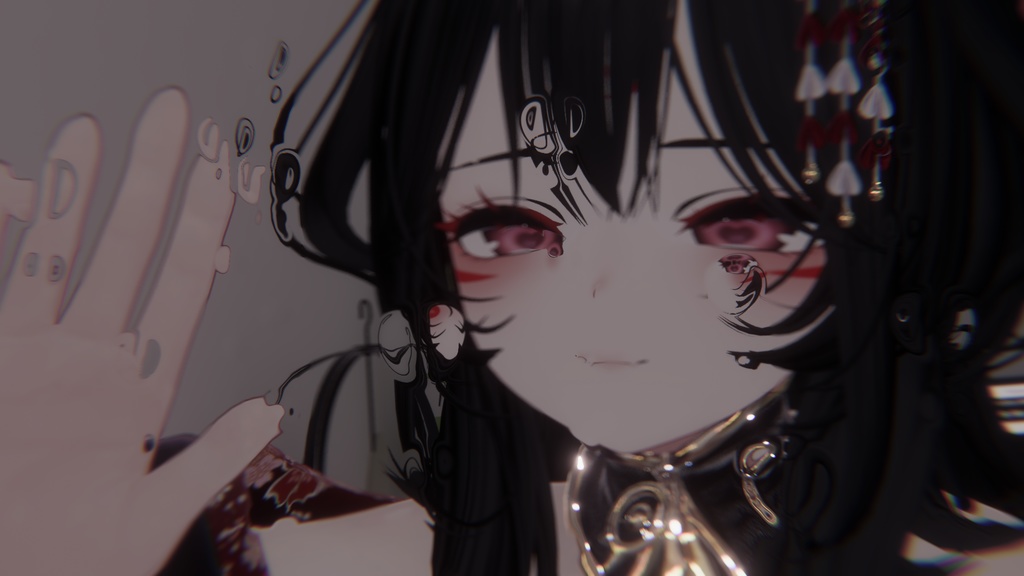 お狐風メイクーMake-up Texture(PNG)