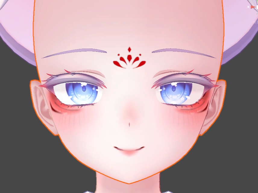 お狐風メイクーMake-up Texture(PNG)