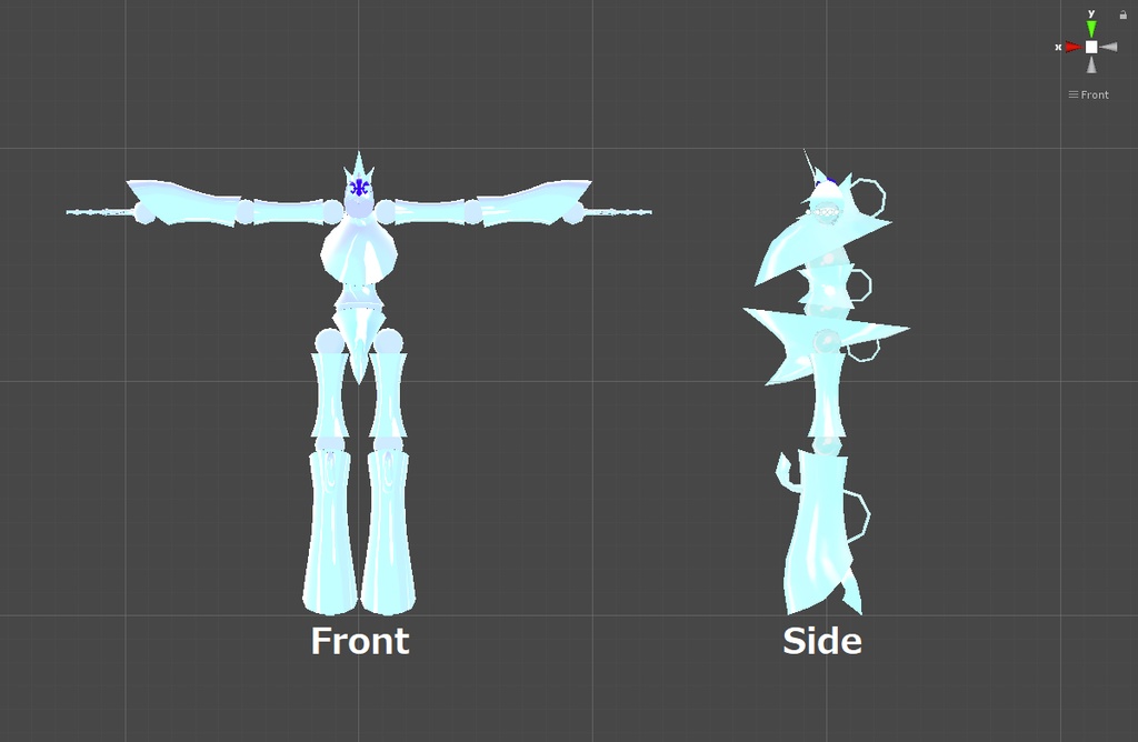 【無料】磁騎人形「Porcelain」