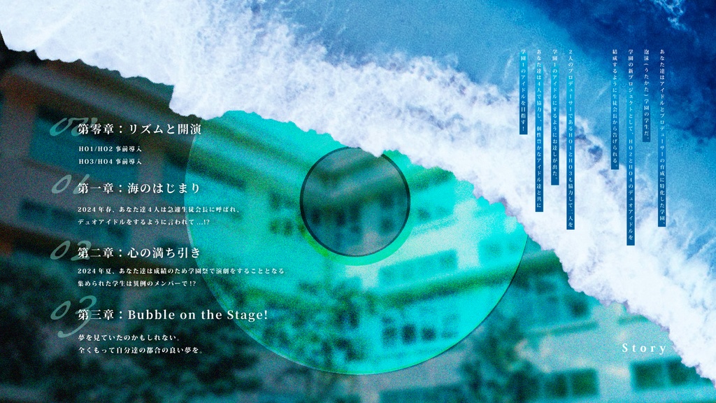 Cocシナリオ『Bubble on the Stage』SPLL:E191514