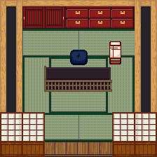 【無料配布】pictSQUARE用 店舗外観(和風)※ver2配布中