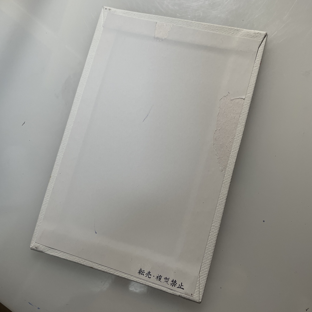 「悪戯な強気」キャンバスボード