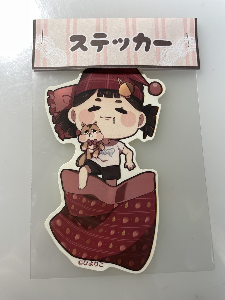 「おねむすめ」ステッカー