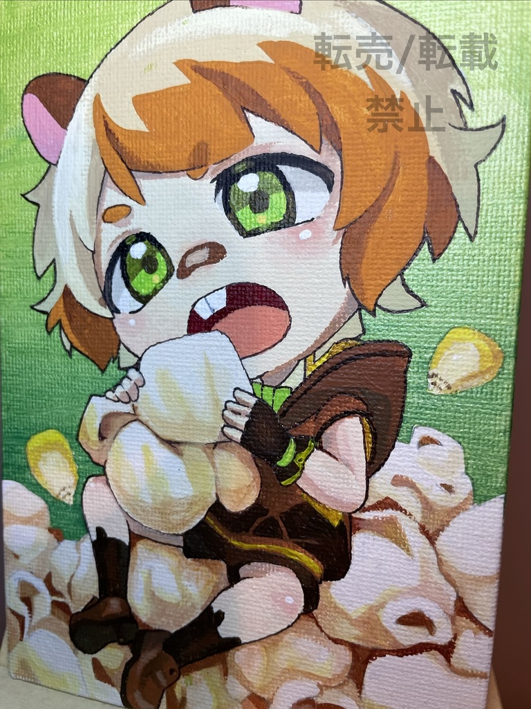 【ハムスターのたむちゃん】アナログ原画