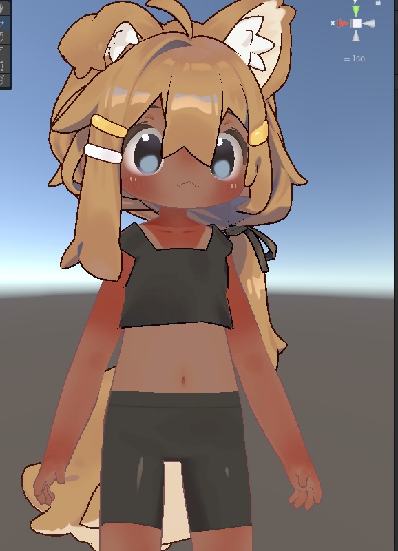 こげはだ+(ぷらす) 【まめひなたのお肌をイイ感じに褐色にしつつおまけで日焼けもできる奴】