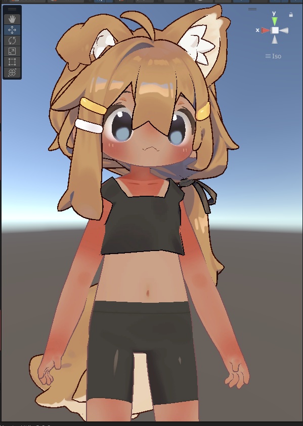 こげはだ+(ぷらす) 【まめひなたのお肌をイイ感じに褐色にしつつおまけで日焼けもできる奴】