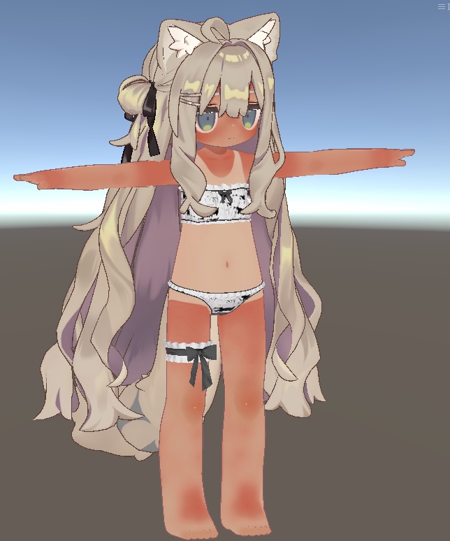 こげはだ+(ぷらす) 【キプフェルのお肌をイイ感じに褐色にしつつおまけで日焼けもできる奴】