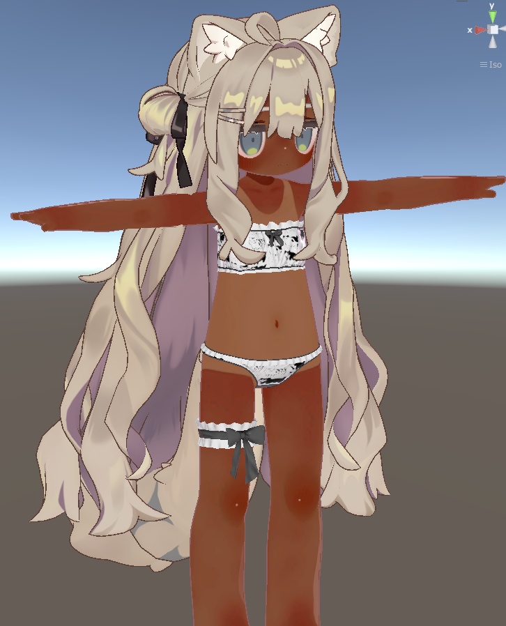 こげはだ+(ぷらす) 【キプフェルのお肌をイイ感じに褐色にしつつおまけで日焼けもできる奴】