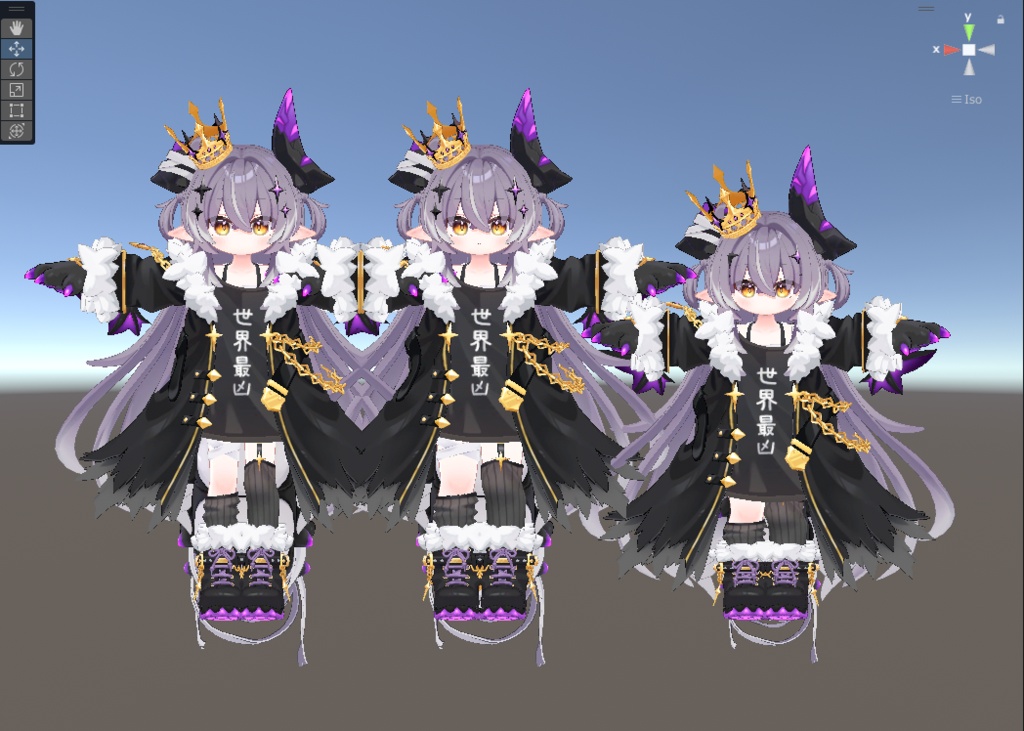 こげはだ+【邪竜メルヴィ特装版】(もちもち・ふとろり・とろ服 セット)