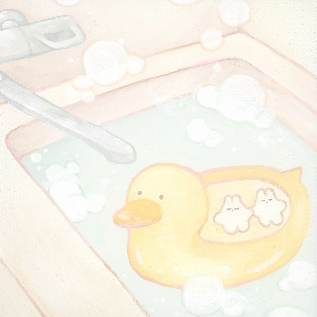 【原画】おふろでおやすみ