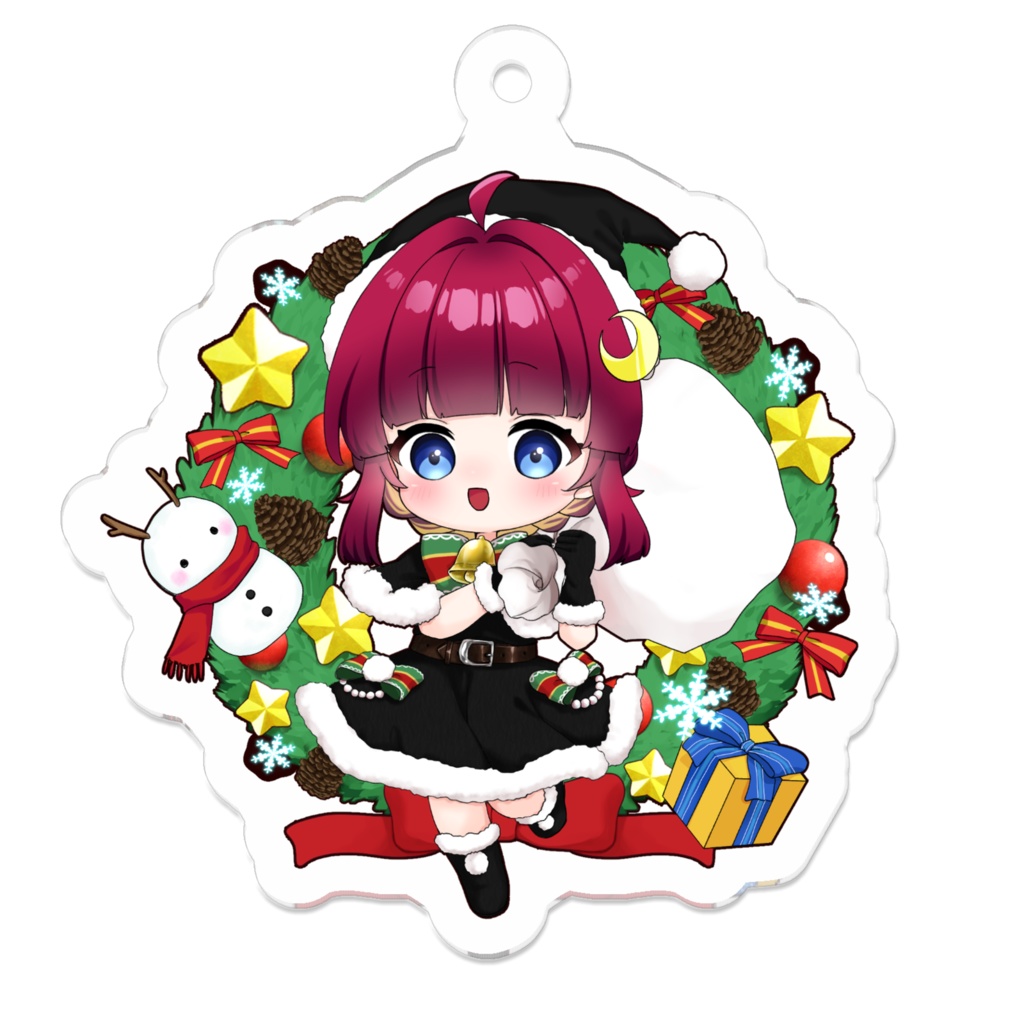 ミニサンタさんアクキー